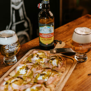 Bière blonde Mont Blanc