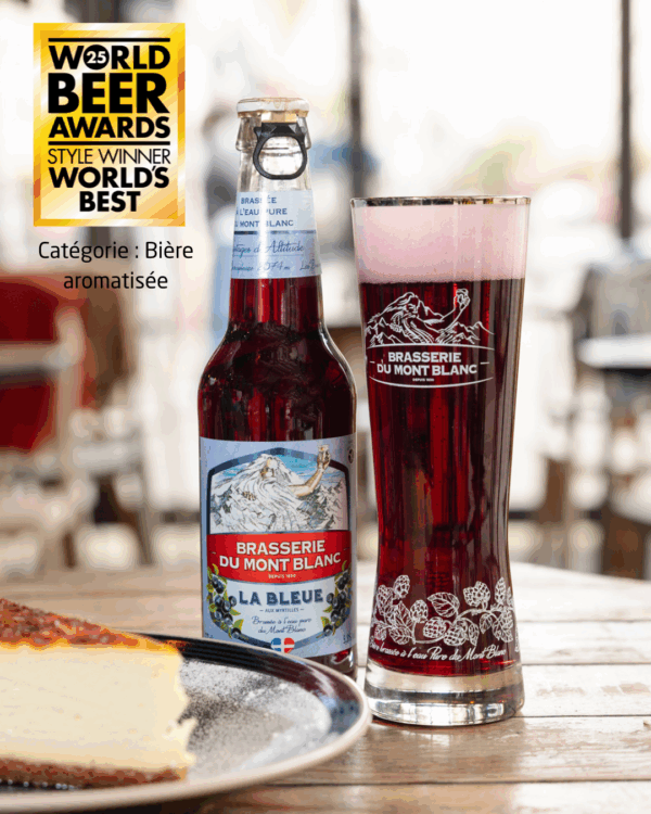 LA BLEUE élue Meilleure Bière au Monde aux World Beer Awards 2025